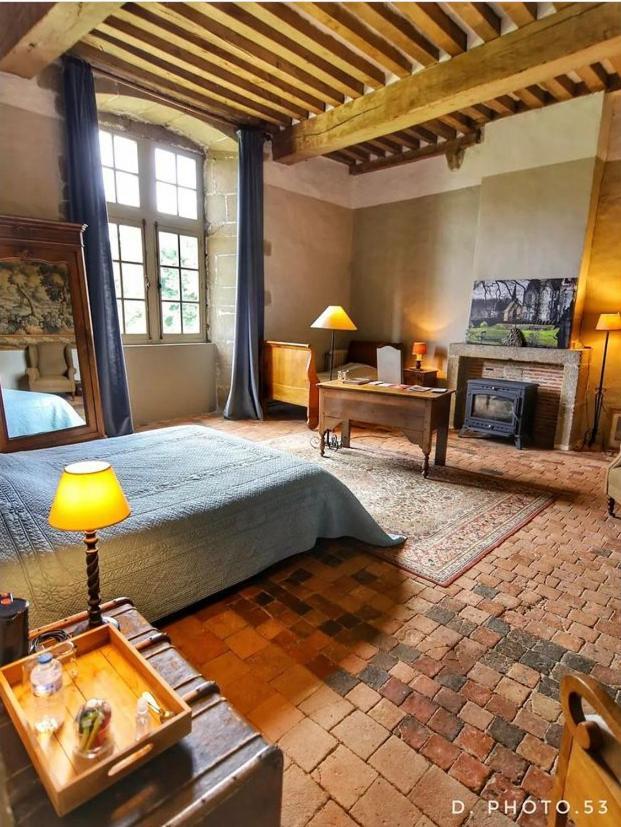 Chateau De Bourgon Montourtier ภายนอก รูปภาพ